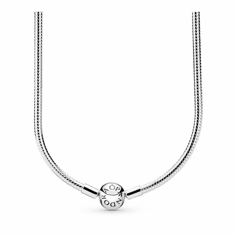 Pandora Moments Snake Chain Necklace - Sterling Silver - Canada | SL5512TA